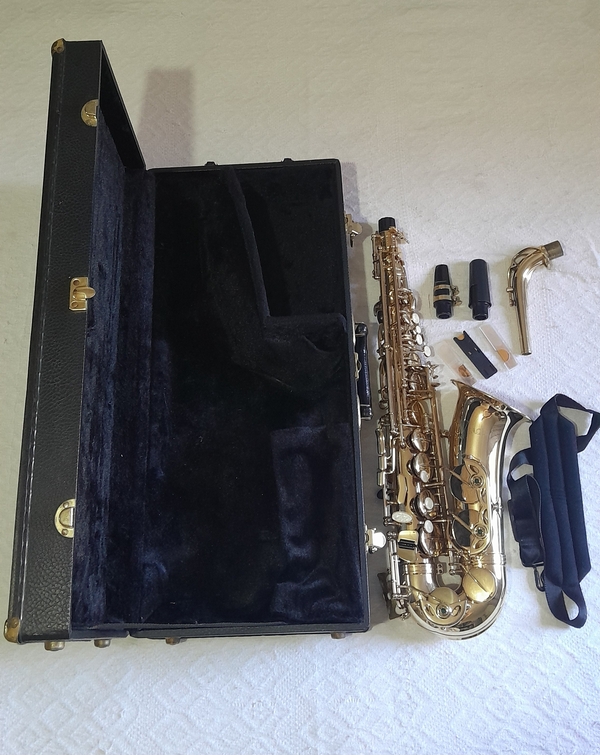 Saxofone Alto Eagle - Lindo Som e Ótimo Preço.